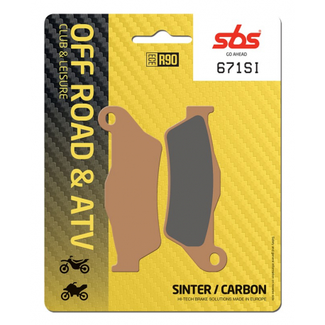 BRAKE SBS 671SI (FA181) - Sharwoods Bike Tyre Online