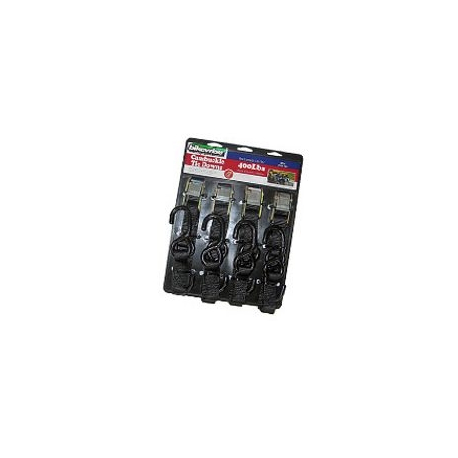BIKEWISE TIE DOWN 4 PC SOFT LOOP BLACK