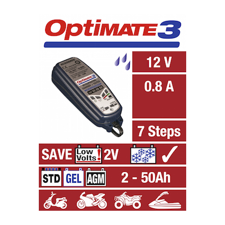 OPTIMATE 3 BATTERY CHARGER - TM430