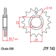 JT SPROCKET DUCATI JTF743 (15T)