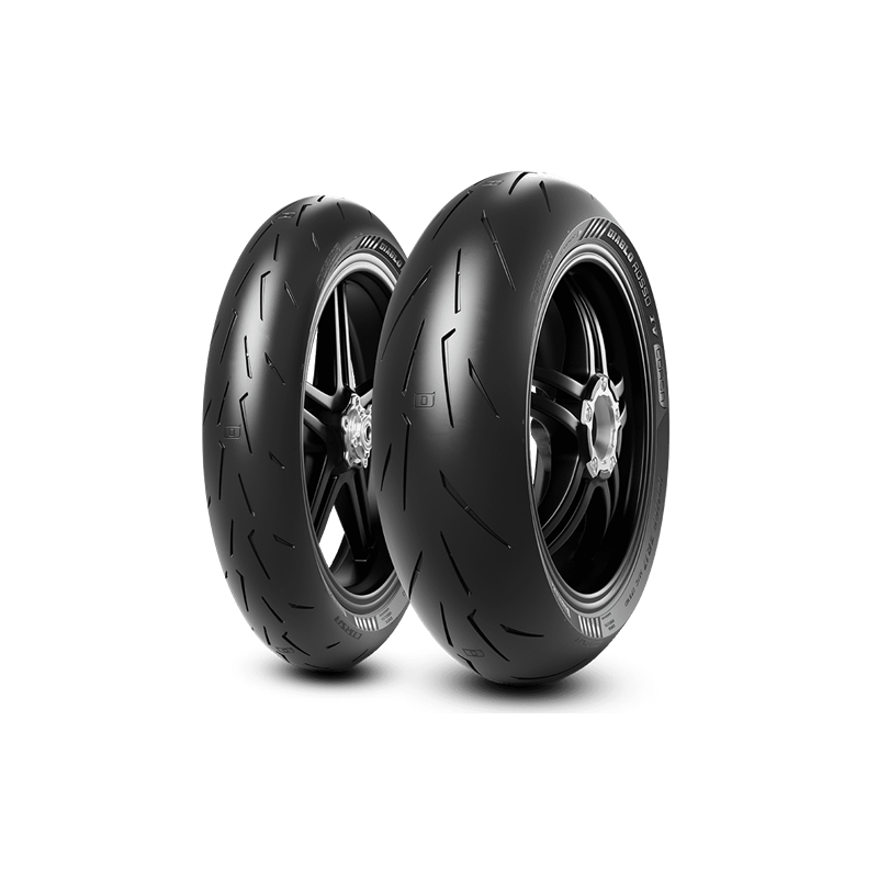 PIRELLI DIABLO ROSSO 4 CORSA 120/70ZR17-180/55ZR17 (COMBO
