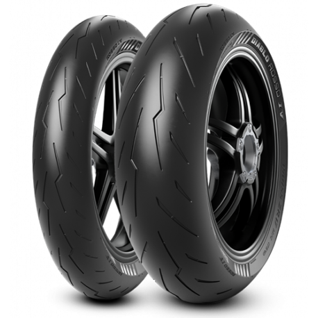 PIRELLI DIABLO ROSSO 4 120/70ZR17-180/60ZR17 (COMBO)