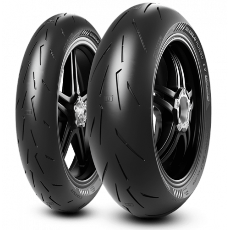 PIRELLI DIABLO ROSSO 4 CORSA 120/70ZR17-180/60ZR17 (COMBO)