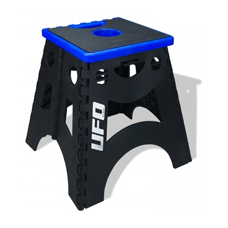UFO MOTOCROSS FOLDABLE PLASTIC STAND - BLUE