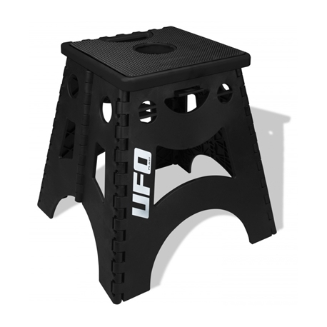 UFO MOTOCROSS FOLDABLE PLASTIC STAND - BLACK