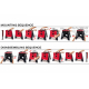 UFO MOTOCROSS FOLDABLE PLASTIC STAND - ORANGE