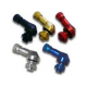 VALVES 90 DEGREE ANODISED BLACK